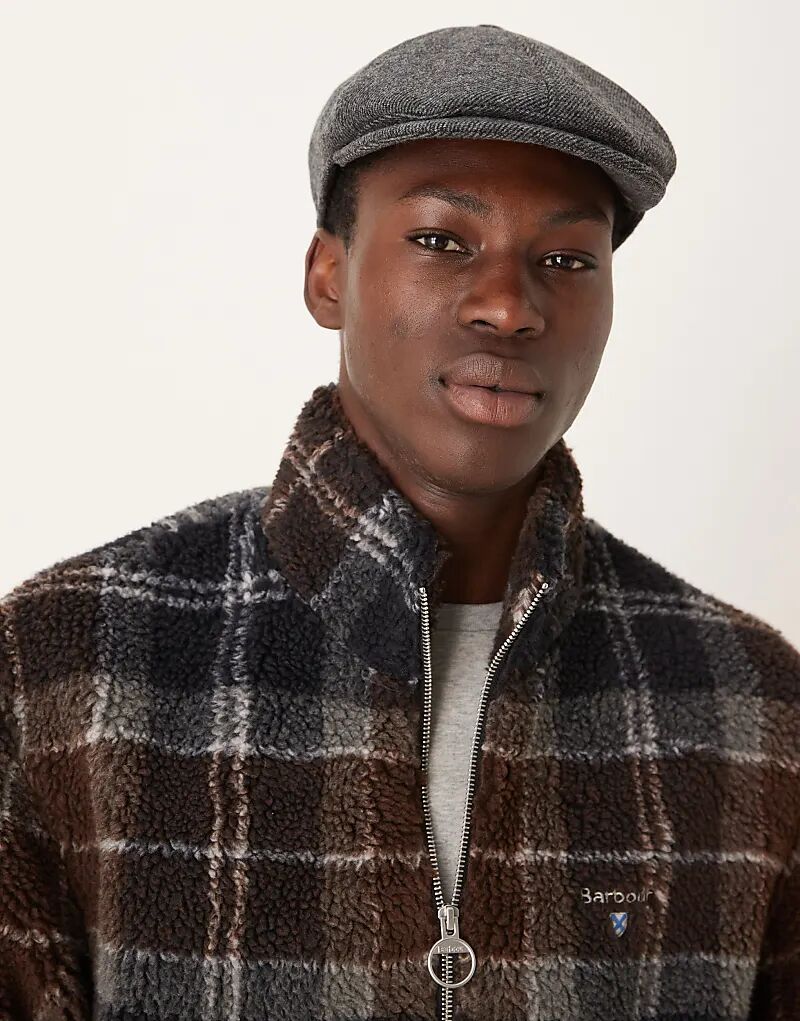 

Бейсболка Barbour Claymore Baker Boy темно-серого цвета