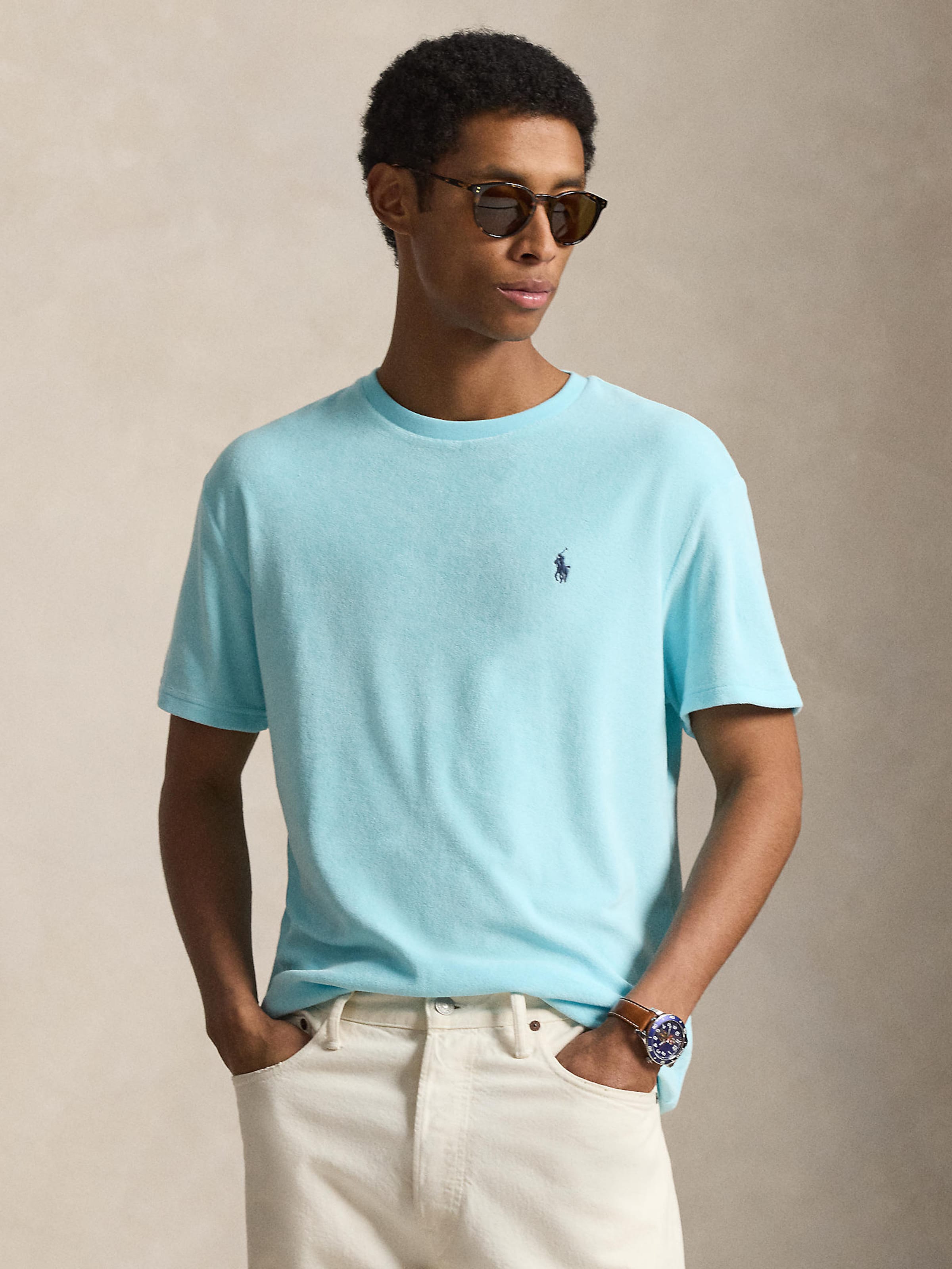 Polo Ralph Lauren Футболка в цвете Aqua — фото 2