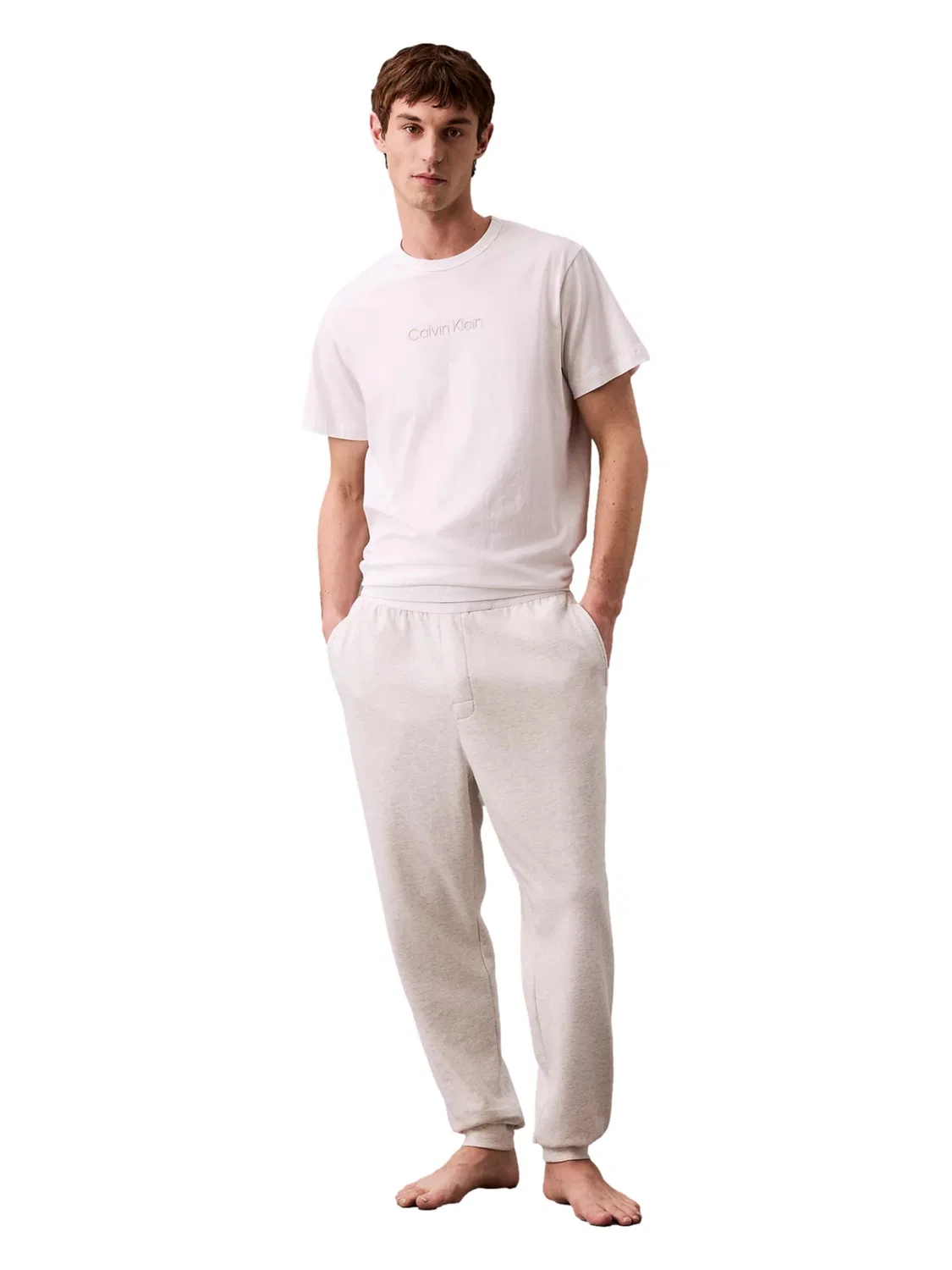 Брюки Calvin Klein Regular серого цвета — фото 3
