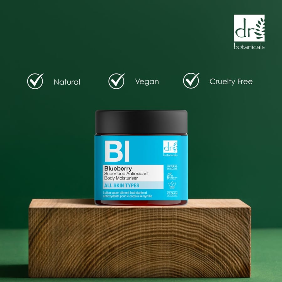 Лосьон Dr Botanicals — Увлажняющий для тела с суперфуд-ягодами, 60 мл — фото 3