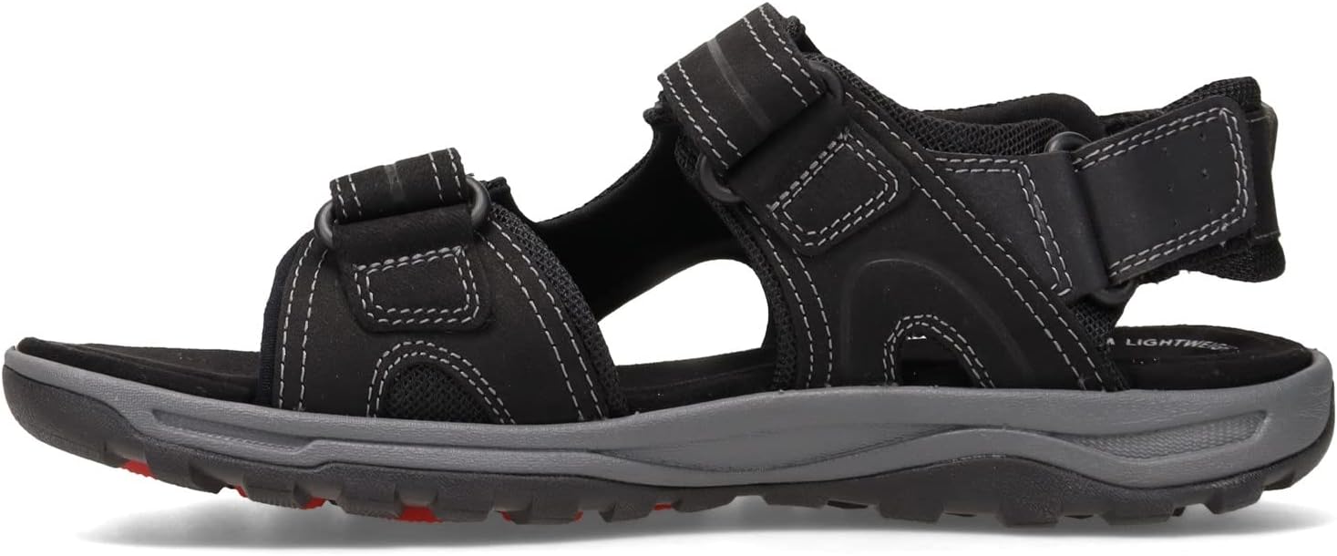 Мужские сандалии Rockport Trail Technique с застежкой-липучкой, черный — фото 4