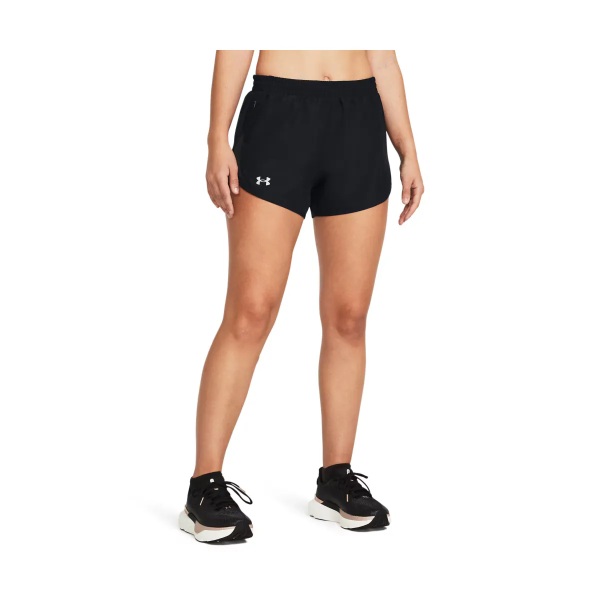 

Женские шорты Under Armour Fly-By 7 см, черный
