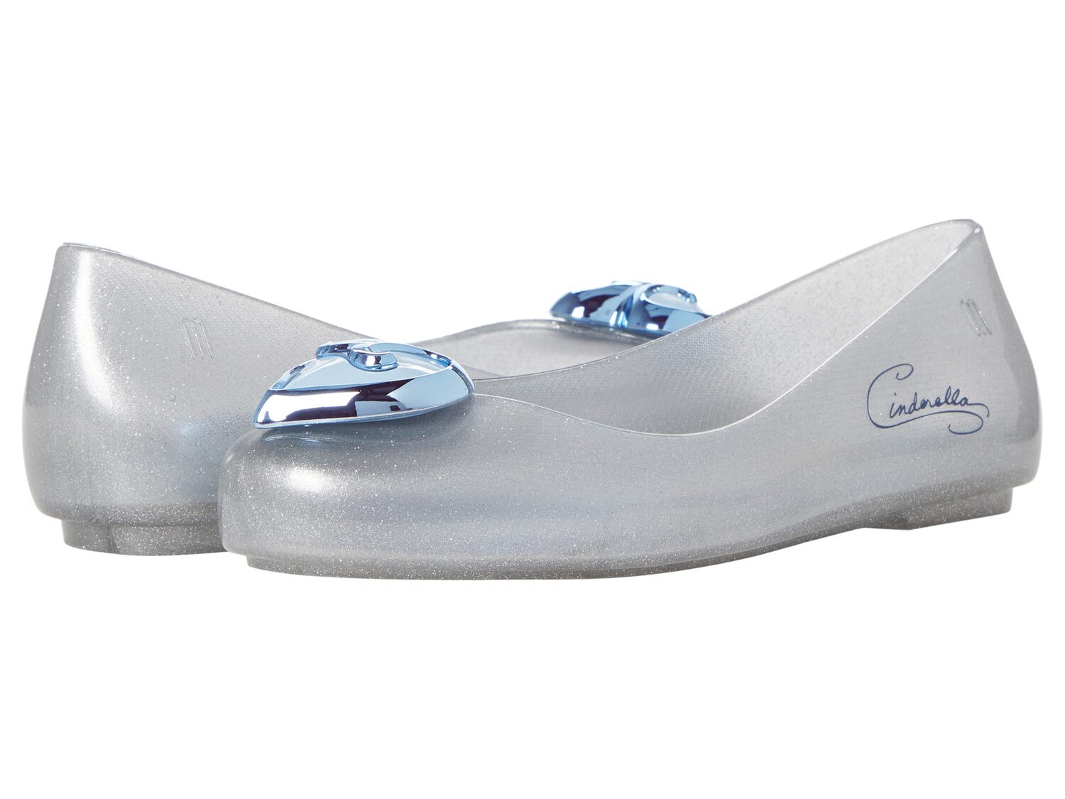 

Обувь на низком каблуке Mini Melissa Sweet Love + Disney Princess (Little Kid/Big Kid)