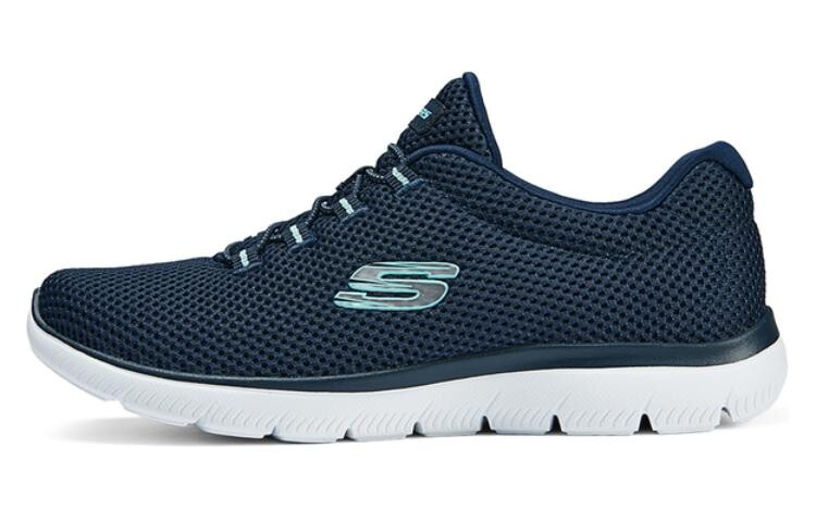

Кроссовки женские с низким верхом, синие/светло-голубые Skechers