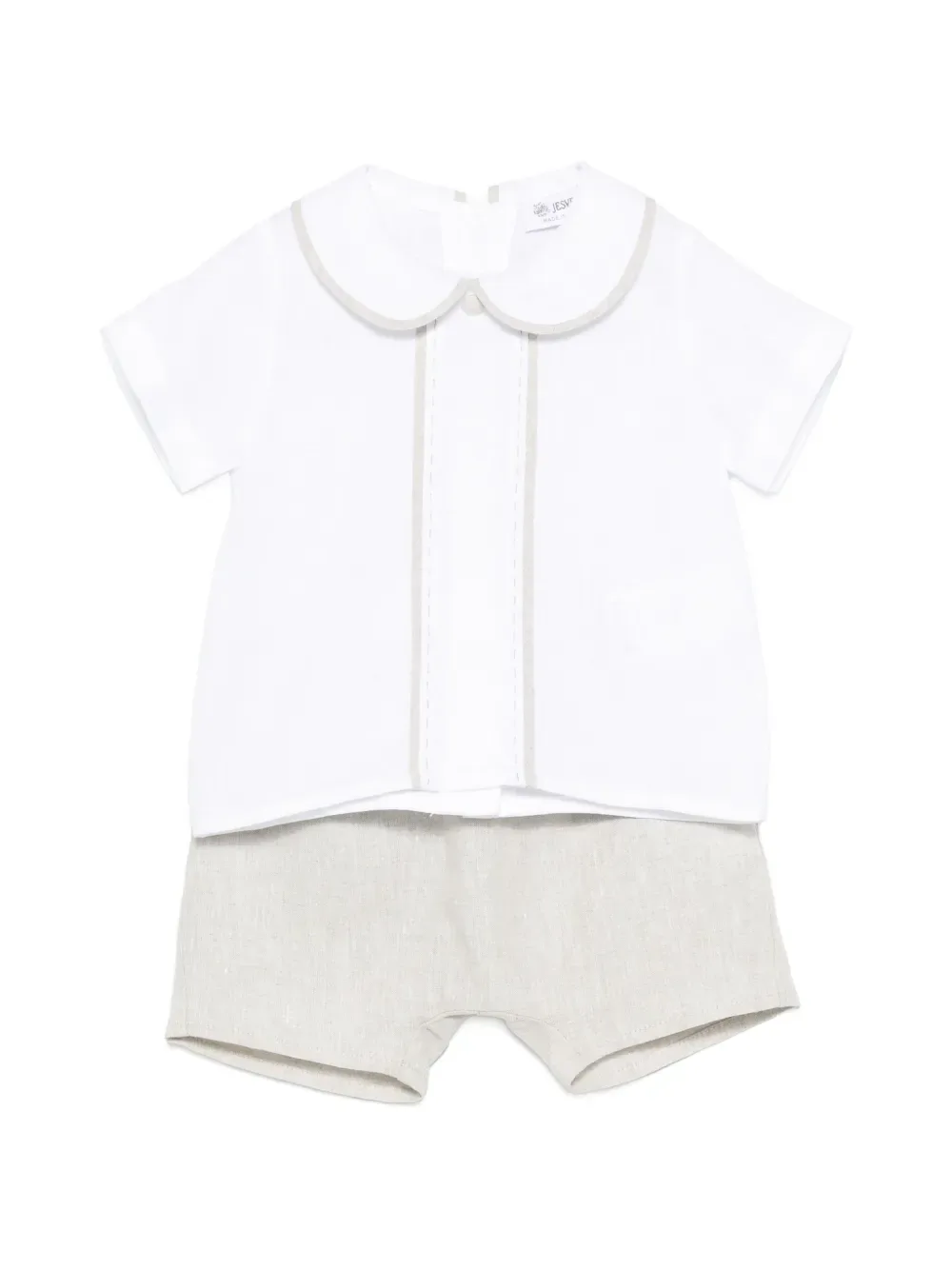 Комплект с шортами и воротником JESURUM BABY, белый