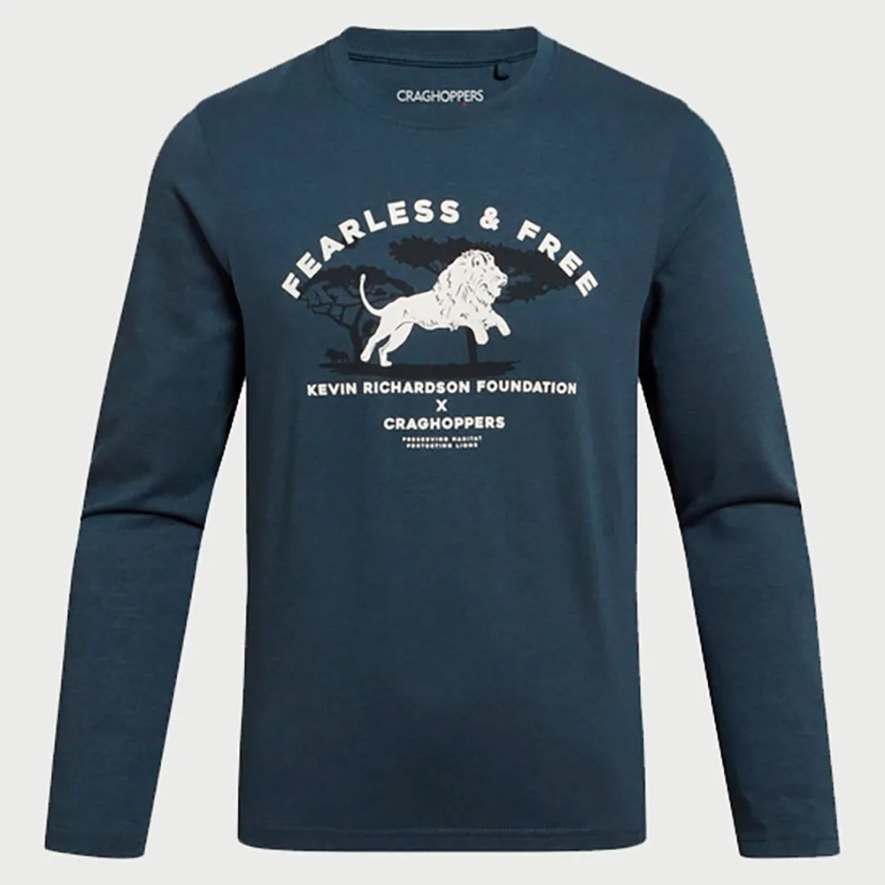 

Футболка с длинным рукавом Craghoppers Nosilife Cruz, синий