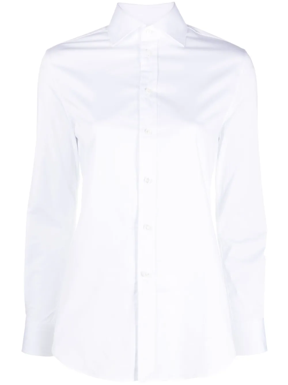 

Рубашка Charmain с длинными рукавами Ralph Lauren Collection, белый