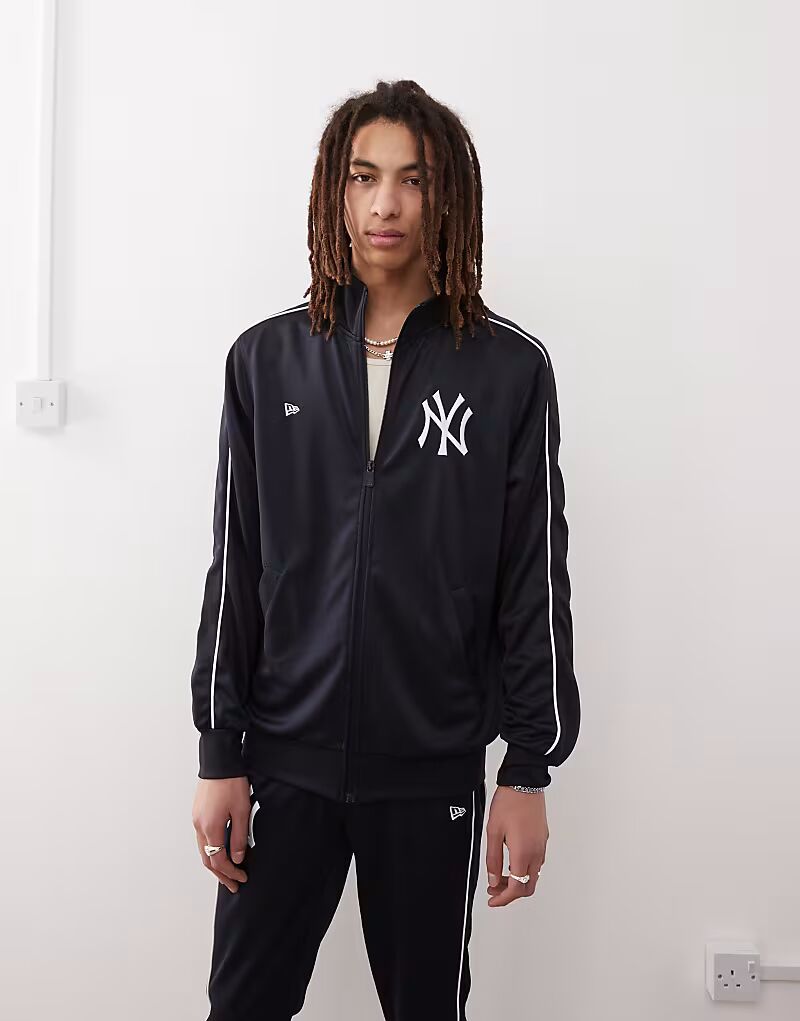 

Толстовка New Era NY Yankees на молнии в темно-синем цвете