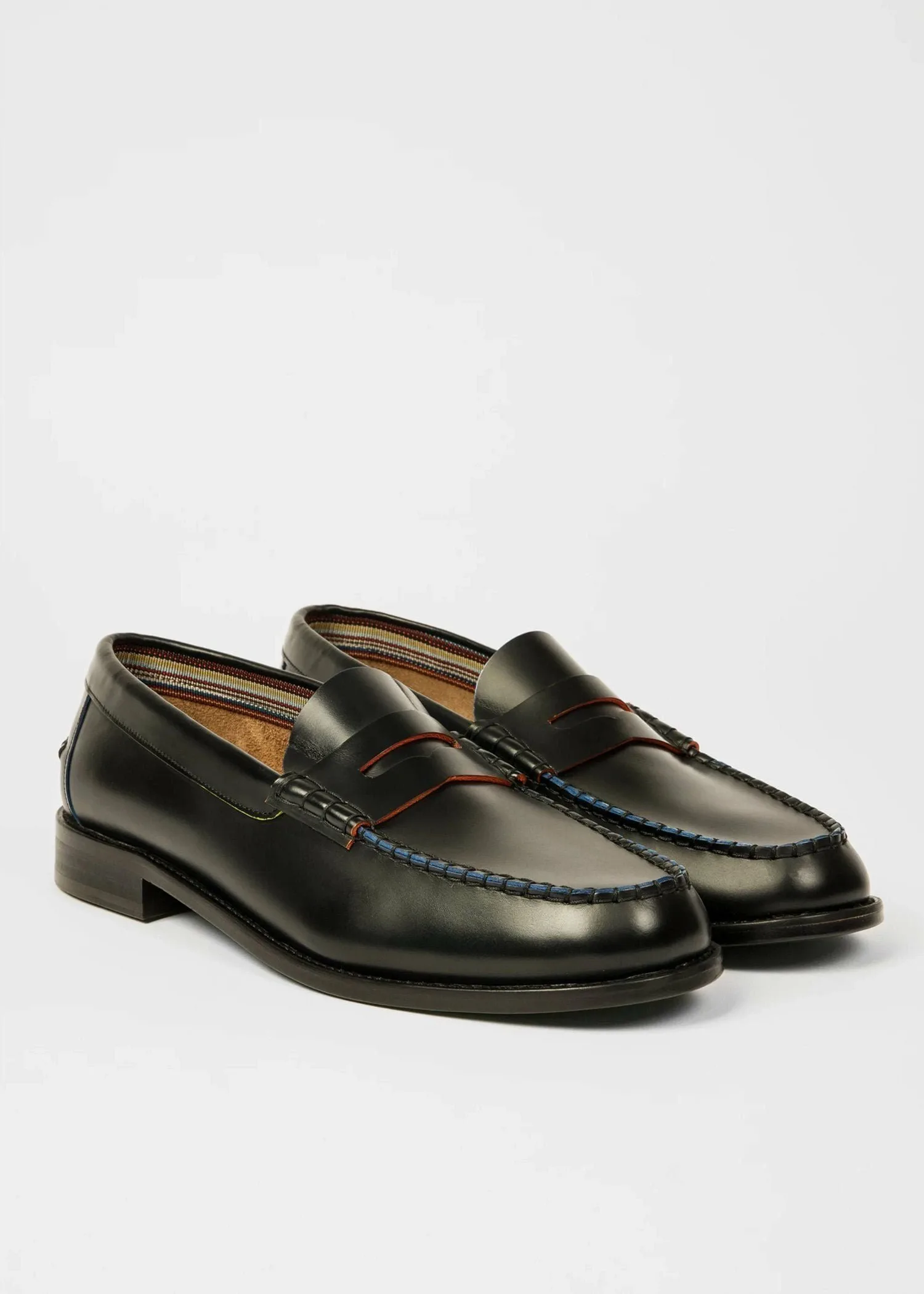 Лоферы "Лидо" Paul Smith, black — фото 4