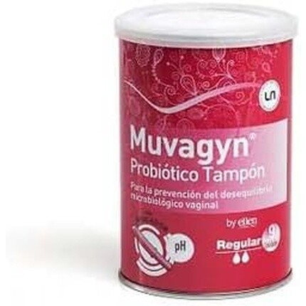 

Muvagyn Пробиотические тампоны Regular с аппликатором, 9 шт.