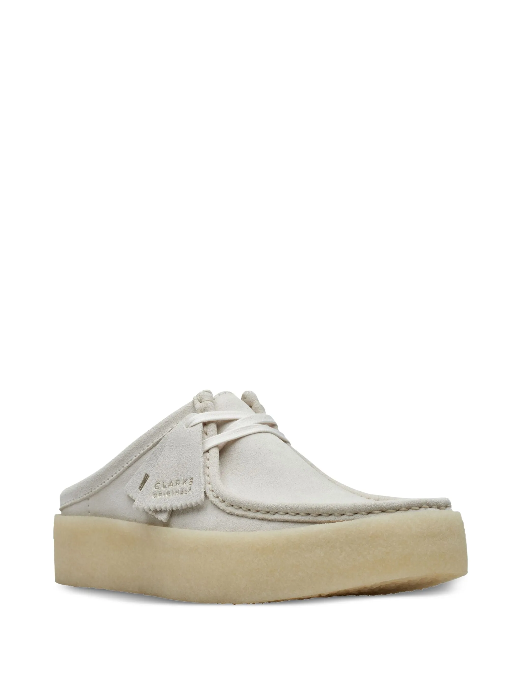 Мюли Wallabee Cup Clarks, белый — фото 2