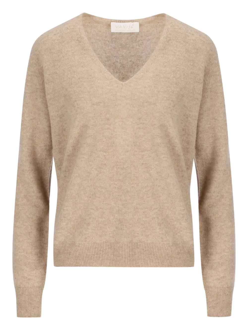

Кашемировый свитер с V-образным вырезом Vanisè, нейтральный