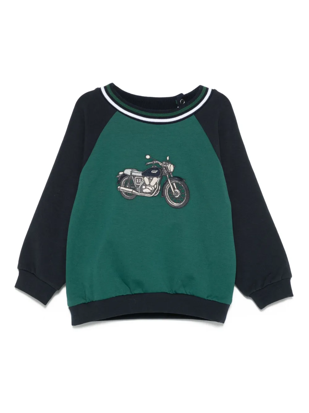 

Толстовка с вышивкой Patachou, зеленый