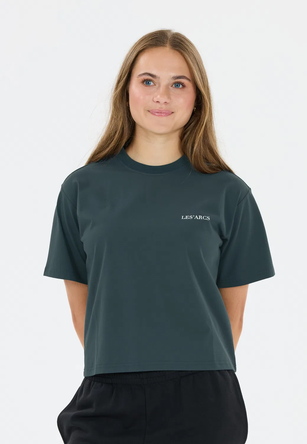 Футболка 'Jerety' Les'Arcs, Dark Green — фото 3