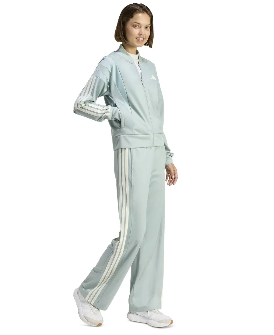 Женская спортивная куртка с высоким воротником Adidas, light/pastel зеленый — фото 2