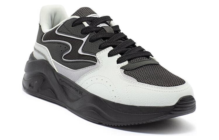 Кеды, скейтборд обувь женская средняя высота 361°, цвет Black carbon gray/photon gray — фото 2