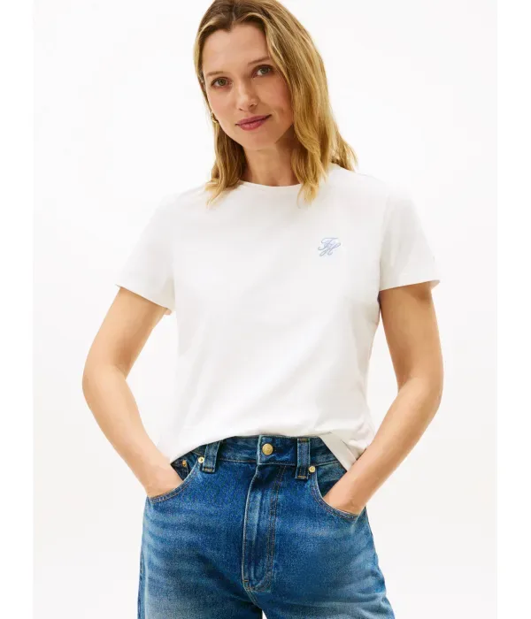 Футболка regular fit Tommy Hilfiger, экрю