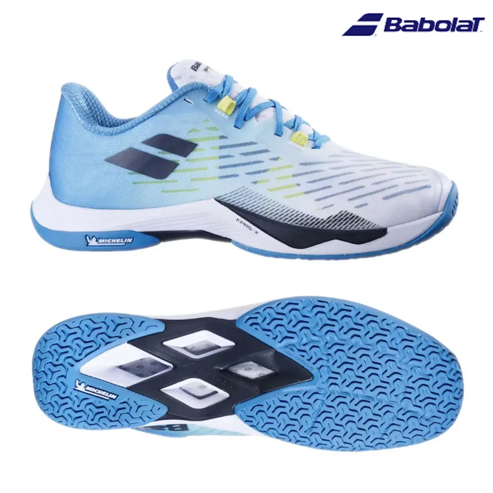 Мужские кроссовки для бадминтона «Shadow Tour 5» от Babolat, Algiers X Blue
