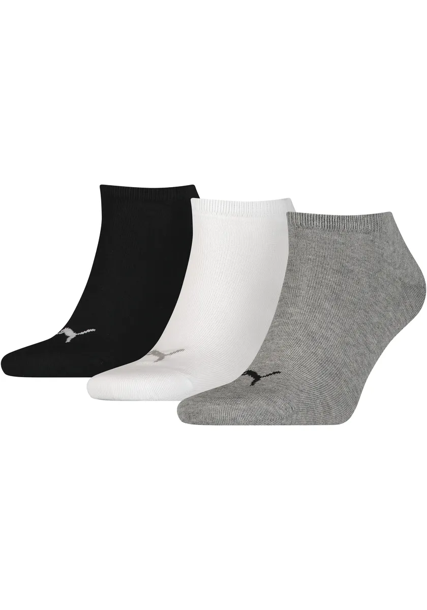 

Носки-кроссовки PUMA "унисекс PUMA UNISEX SNEAKER PLAIN" (3 шт. в упаковке), с модным брендингом, белый