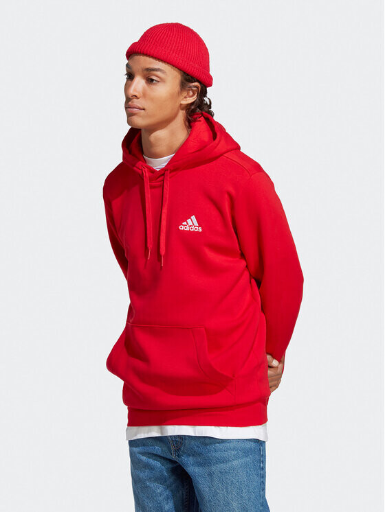 

Толстовка regular fit Adidas, красный