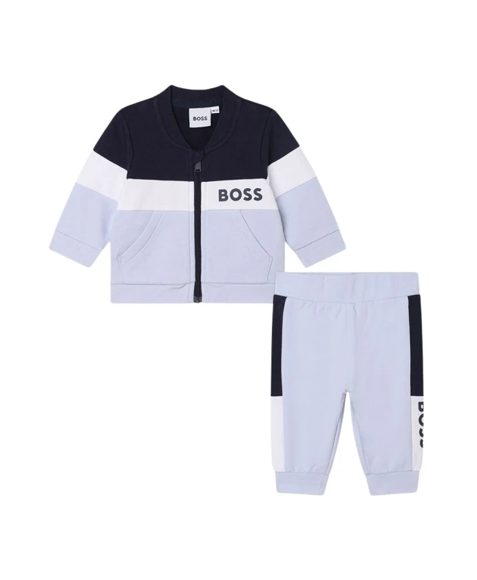 

Толстовка на молнии и спортивный костюм Hugo Boss, синий