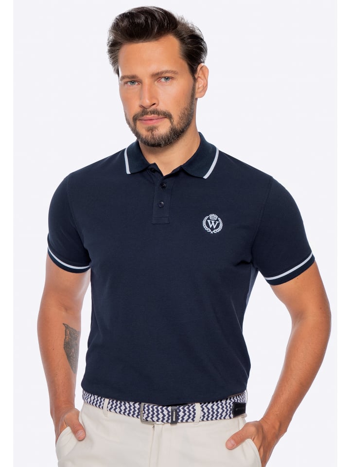 

Рубашка поло темно-синего цвета Wittchen