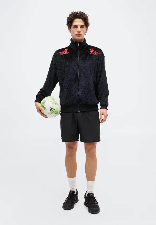 Толстовка Arsenal fc places+faces track club wear Adidas Originals, черный — фото 2