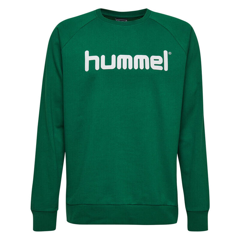 

Толстовка с логотипом Hmlgo, детская мультиспортивная унисекс HUMMEL, цвет weiss