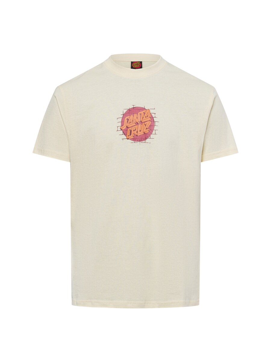 

Рубашка Santa Cruz Scrawl Brick Dot Front, цвет Light yellow