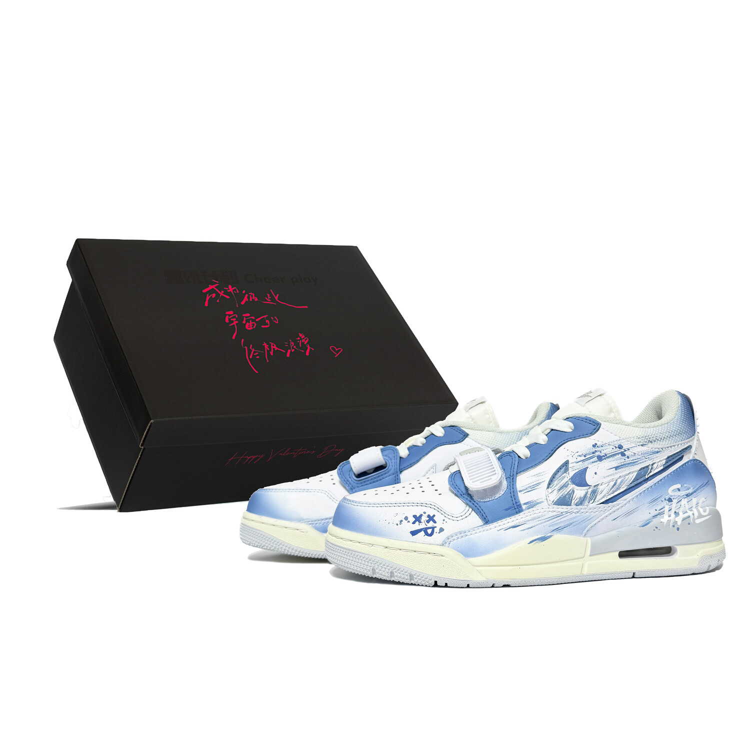 

Баскетбольные кроссовки Legacy 312 Vintage Men Low-Touch Blue Jordan