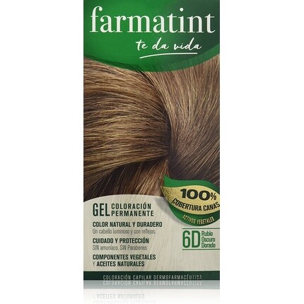 

6D Темно-золотистый блондин, Farmatint