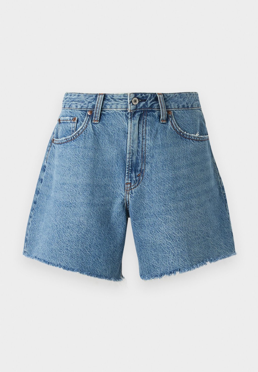 

Джинсовые шорты CURVE LOVE SHORT Abercrombie & Fitch, цвет Light Blue Denim