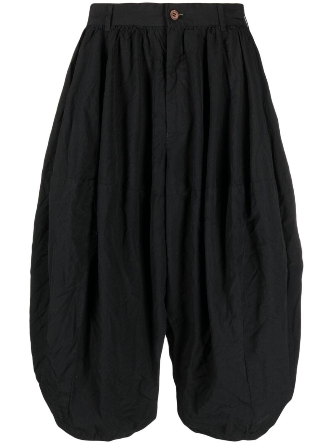 

Comme Des Garçons укороченные брюки свободного кроя, черный
