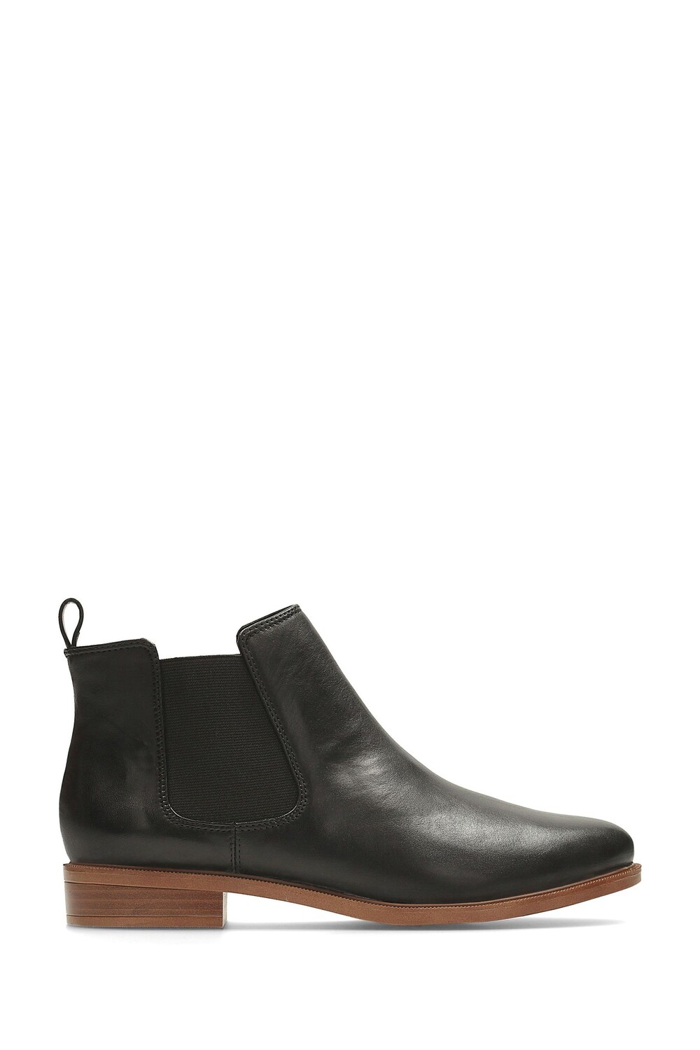 Ботильоны Taylor Clarks блестящие кожаные, черный