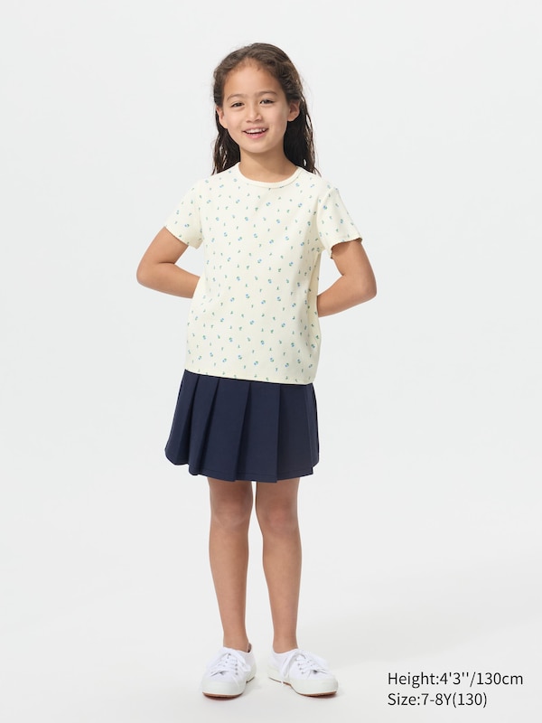 Рифленая футболка с принтом Uniqlo, 68 blue — фото 2