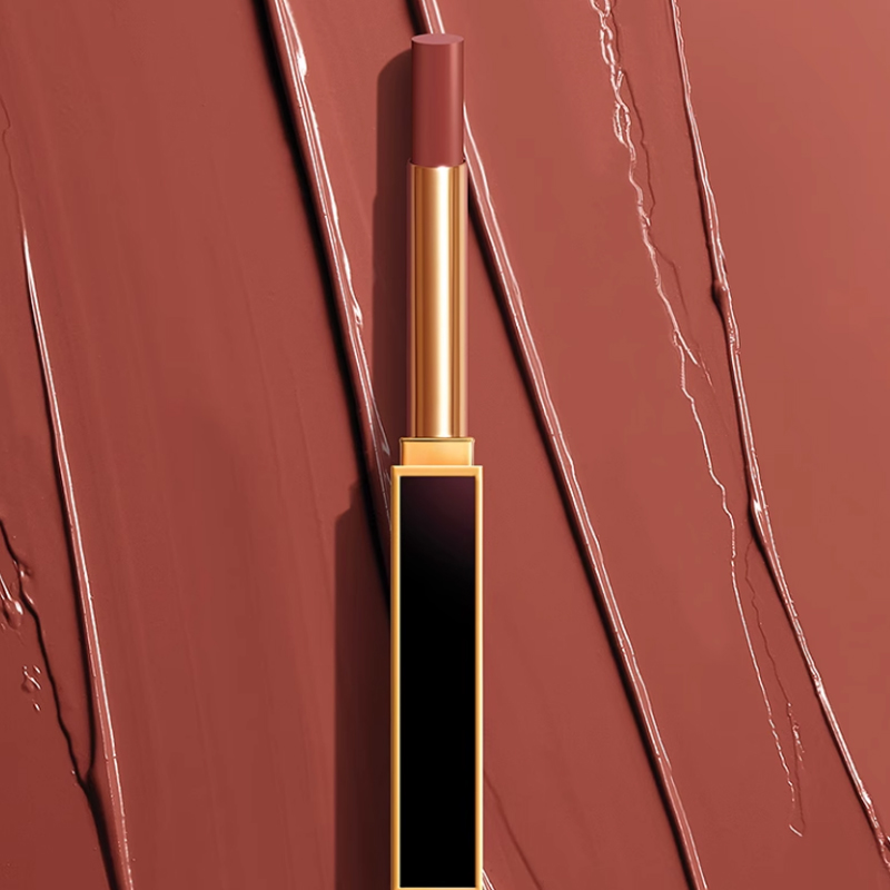 Набор для макияжа TF Bright And Translucent Natural, стойкий, не оставляет следов, 0,9 г + 12 г Tom Ford, two-piece set: ultra fine lipstick #153 0.9g+long-wear cushion #0.7 12g — фото 4