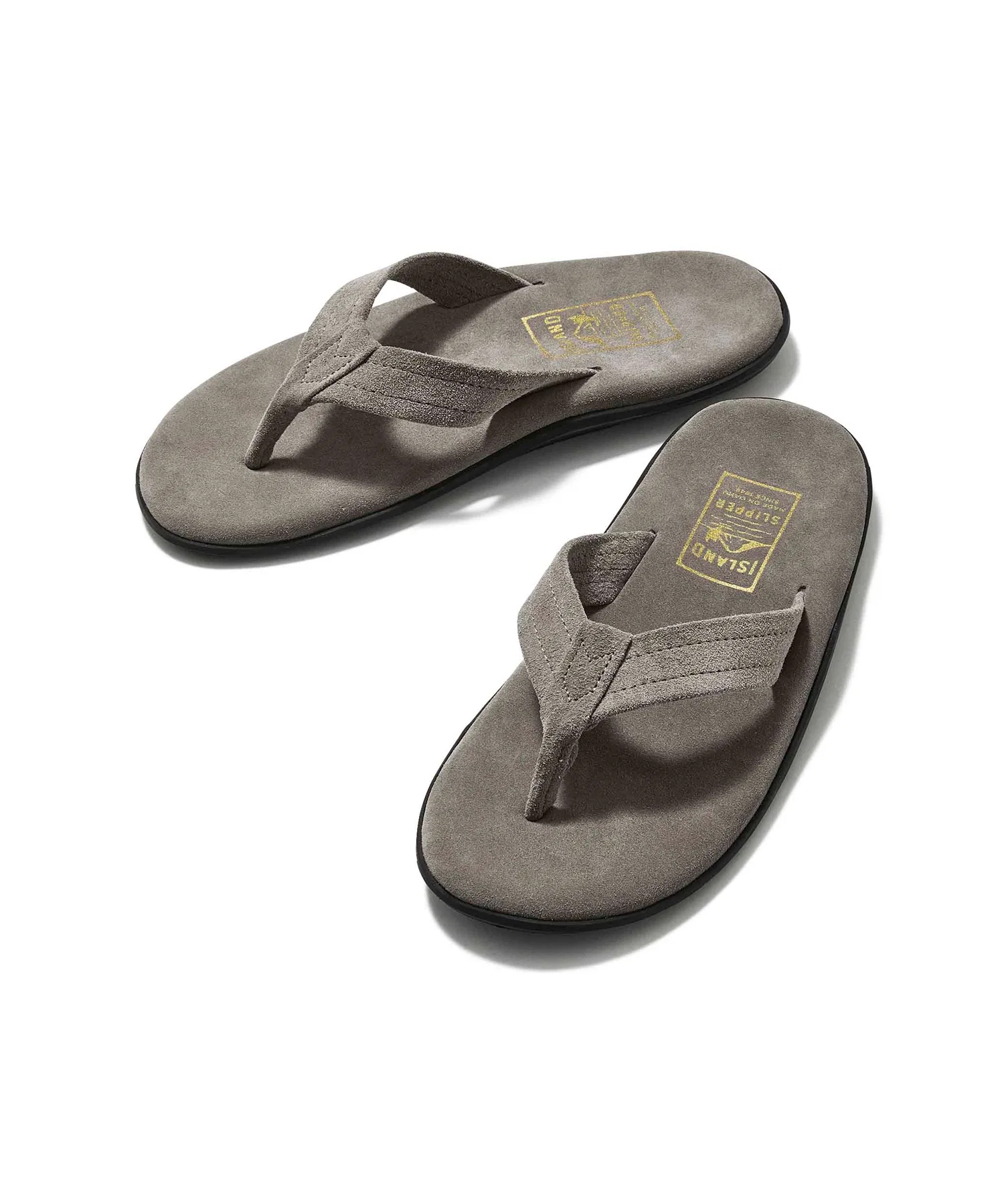 Мужские и женские сандалии ISLAND SLIPPER PB203 SUEDE CHARCOAL — фото 2