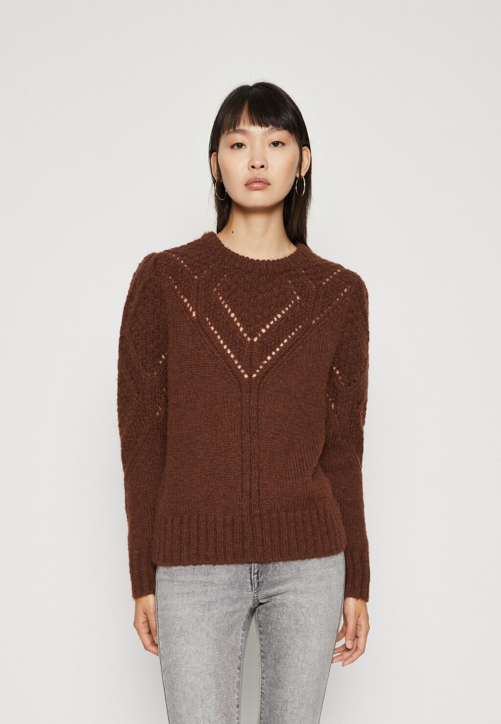 

Свитшот ONLY Tall ONLALICIA LIFE O NECK, цвет chestnut