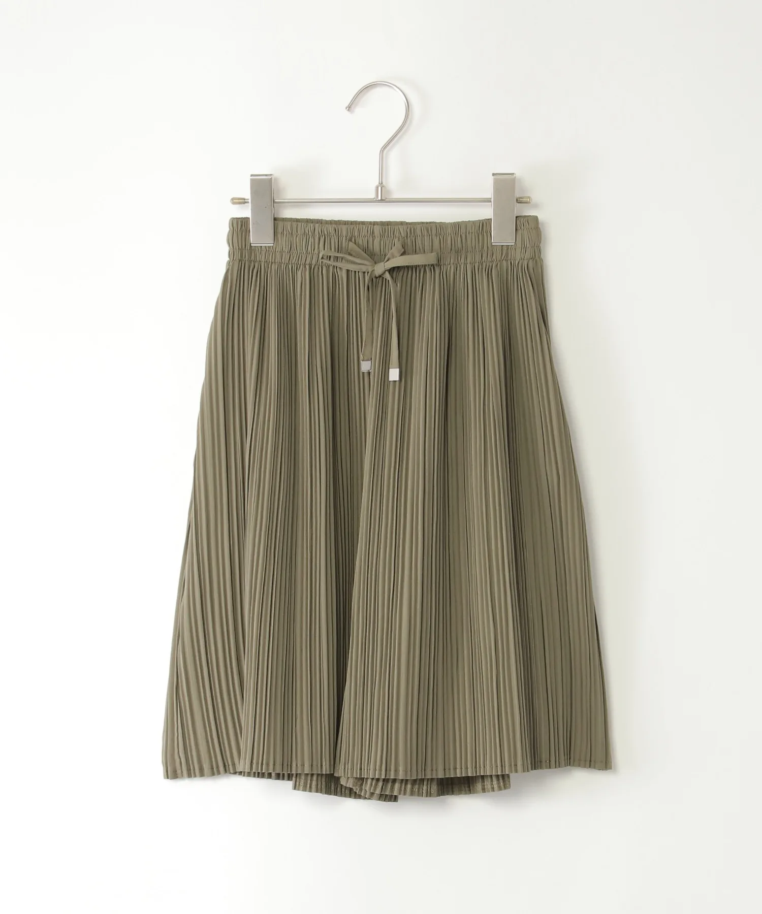 Детские штаны с плиссировкой ikka Saratto Pleats Gaucho Pants оливково-хаки