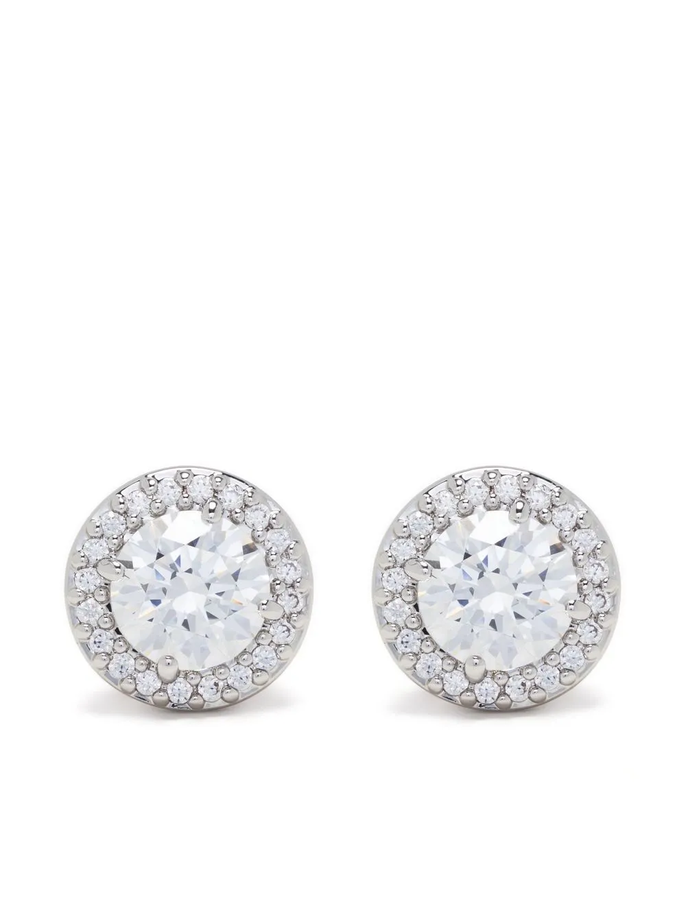 

Серьги-гвоздики Una Swarovski, белый