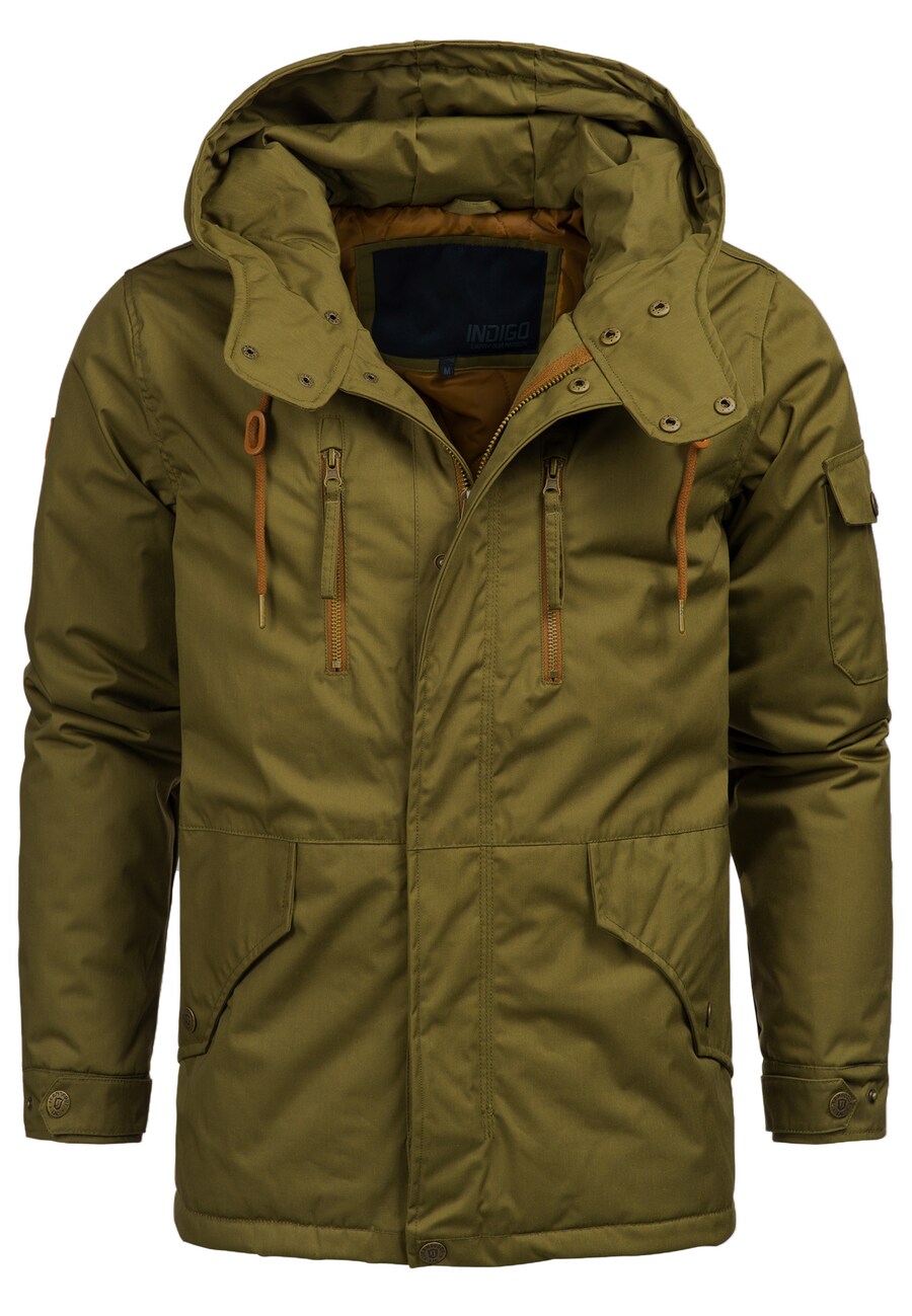 

Зимняя куртка INDICODE JEANS Winter Jacket Elmhurts, оливковый