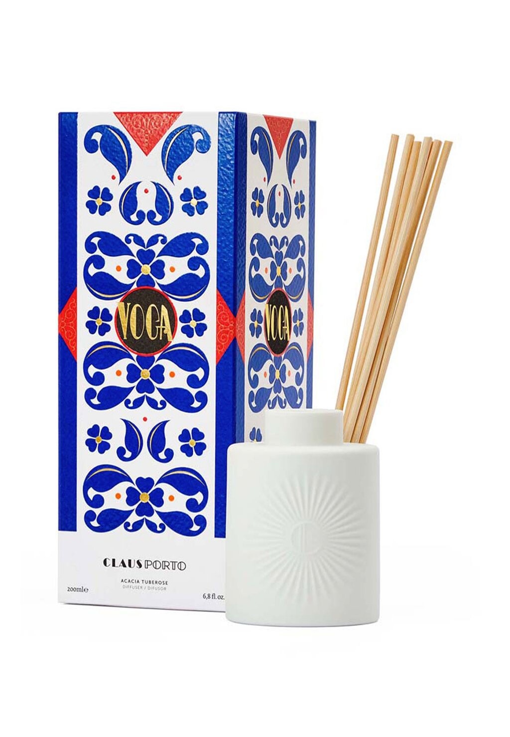 

Аромат для комнаты CLAUS PORTO DIFFUSOR VOGA ACACIA TUBEROSE DIFFUSER, цвет transparent