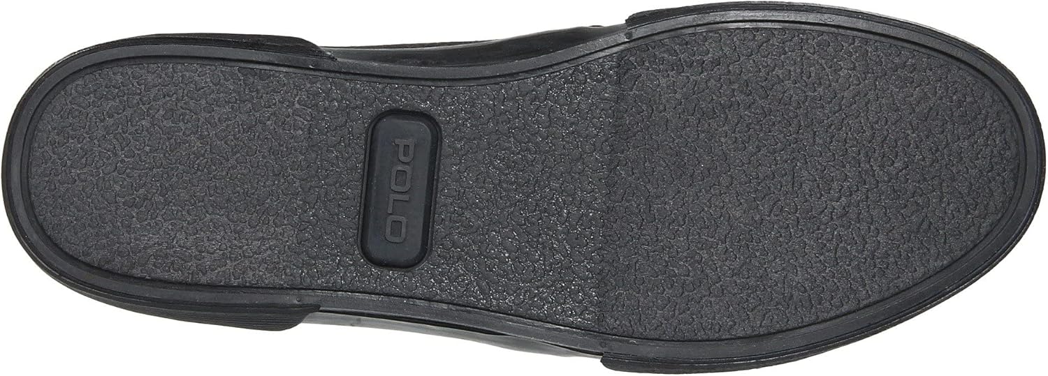 Polo Ralph Lauren мужские кроссовки Faxon Low, Black/Black — фото 4