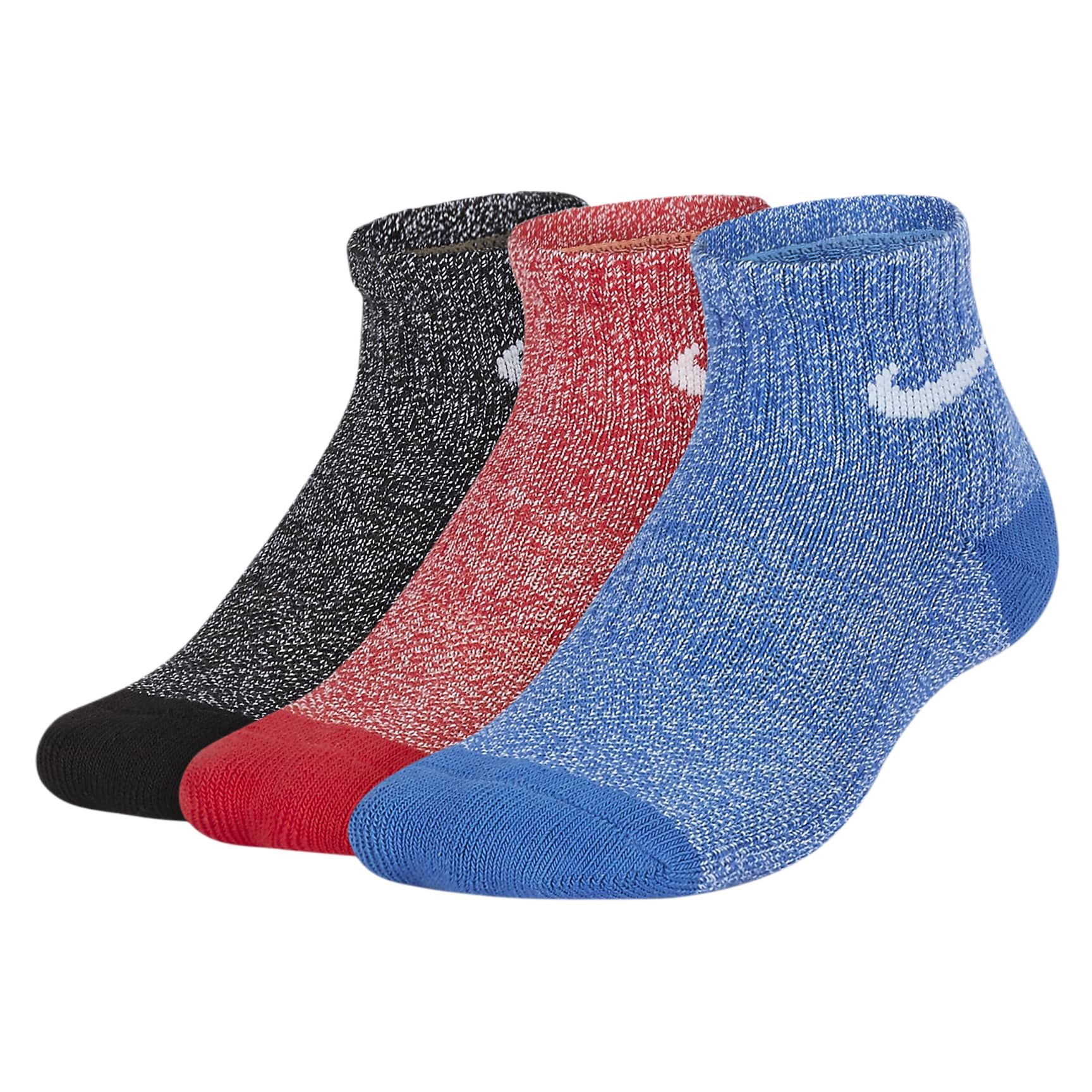 

Носки dri fit 3 пары детские Nike, синий/красный/черный