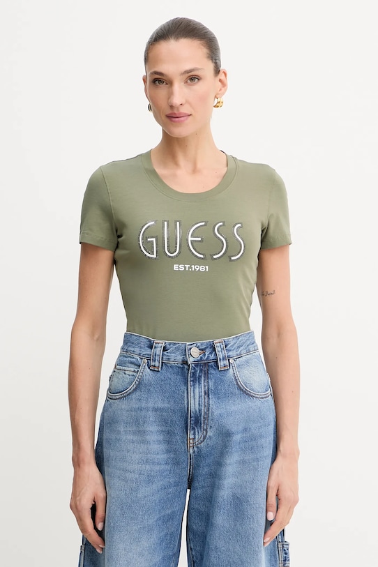 

Футболка Guess, зеленый