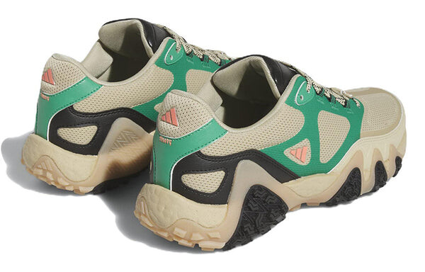 Кроссовки (WMNS) Adidas Adicross Lo BOOST Golf Shoes 'Savanna Court Green', цвет savanna / coral fusion / court green — фото 4