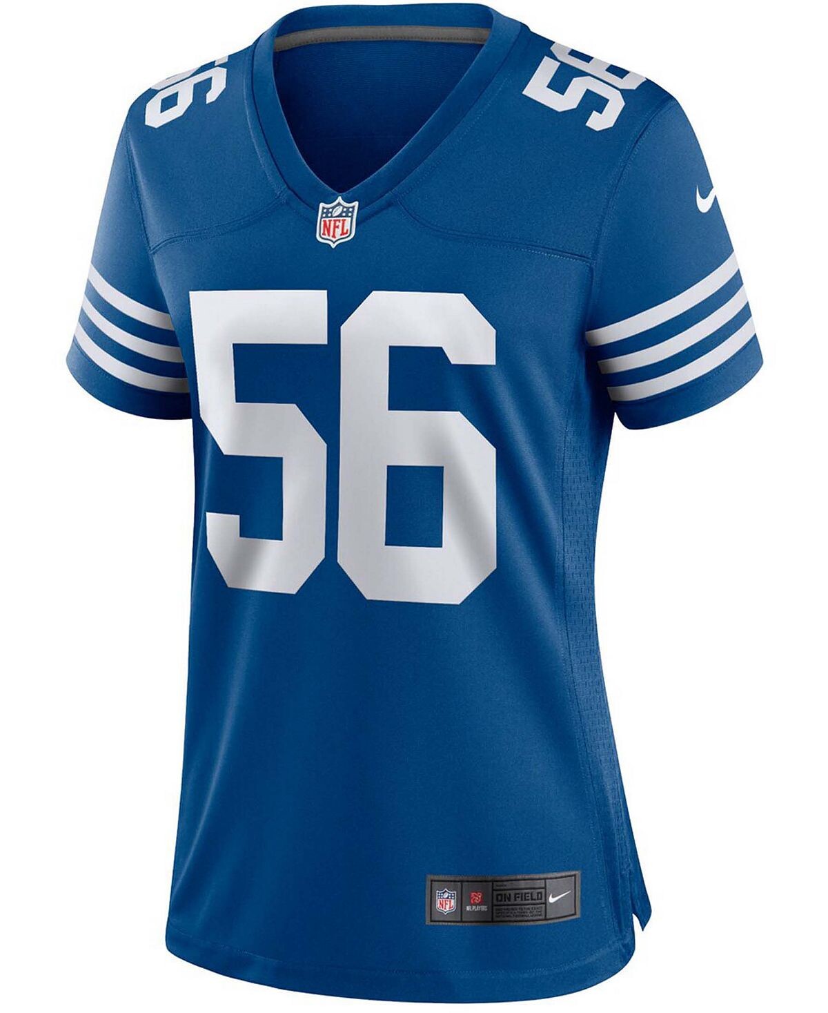 Женская майка для альтернативной игры Quenton Nelson Royal Indianapolis Colts Nike — фото 3