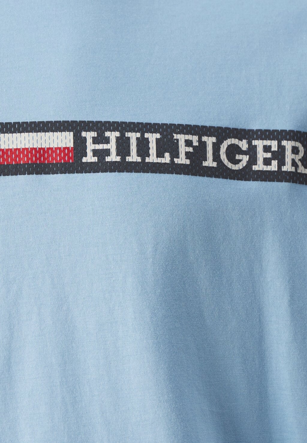 

Футболка с принтом CHEST STRIPE TEE Tommy Hilfiger, синий