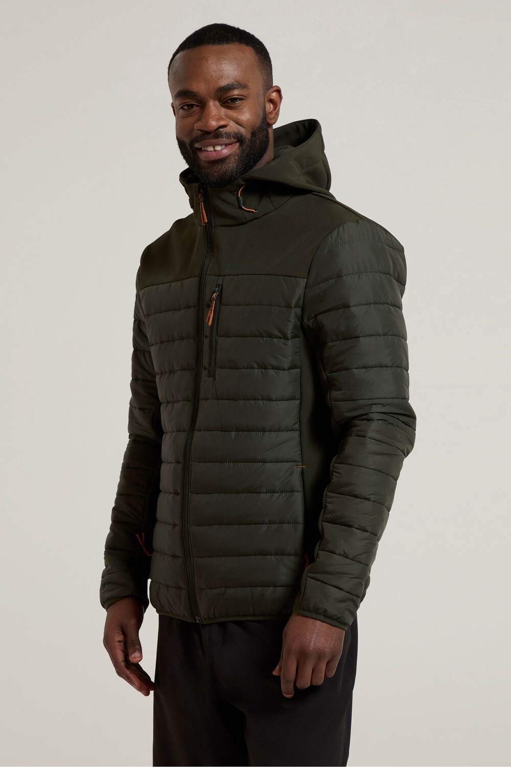

Мужские утепленные пальто Turbine II Softshell Mountain Warehouse, зеленый