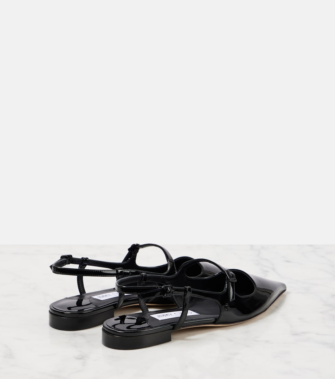 Туфли Мэри Джейн из лакированной кожи Didi Jimmy Choo, черный — фото 2